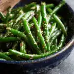 Sesame Ginger Garlic Green Beans