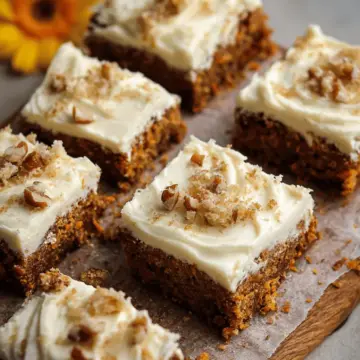 Carrot Cake Bars