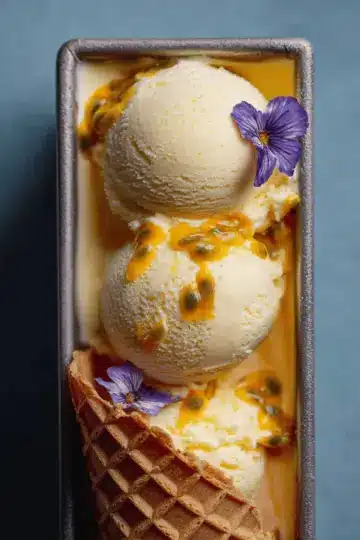 Passion Fruit Ice Cream