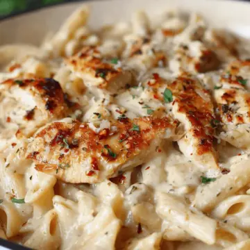 Chicken Garlic Parmesan Pasta