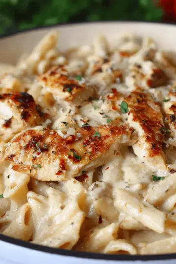 Chicken Garlic Parmesan Pasta