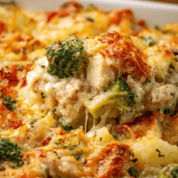 Chicken Potato Broccoli Casserole