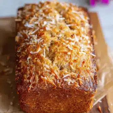 Hawaiian Banana Bread With Pineapple And Coconut