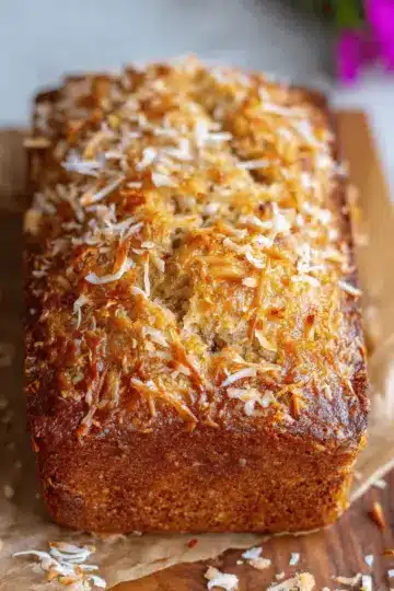 Hawaiian Banana Bread With Pineapple And Coconut