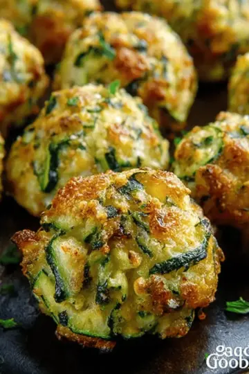 Zucchini Garlic Bites