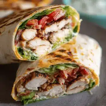 Easy Chicken Wrap Recipe