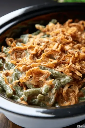 Crockpot Green Bean Casserole