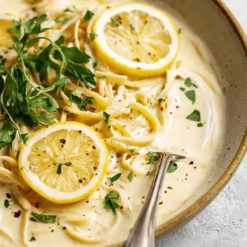 Creamy Lemon Garlic Sauce (Vegan/Whole30)