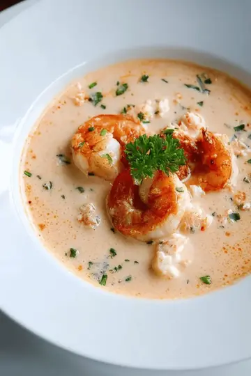 Creamy Shrimp and Crab Bisque