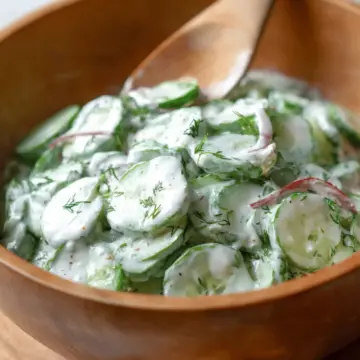 Creamy Cucumber Salad