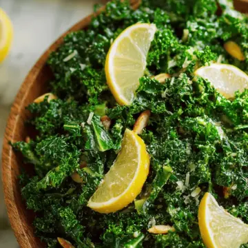 Lemon Parmesan Kale Salad