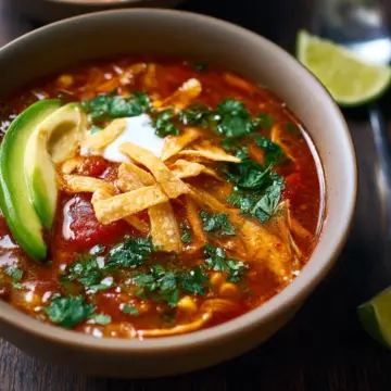 Vegan Tortilla Soup