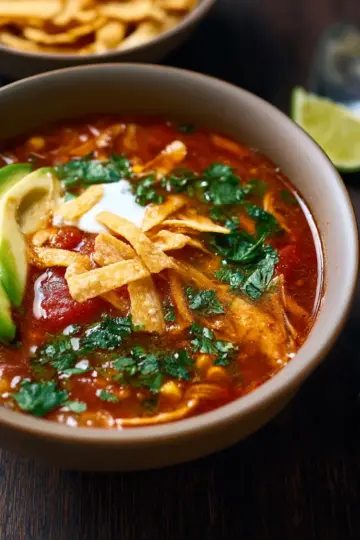 Vegan Tortilla Soup