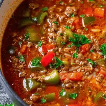 Stuffed Pepper Soup