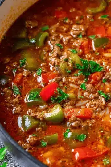 Stuffed Pepper Soup