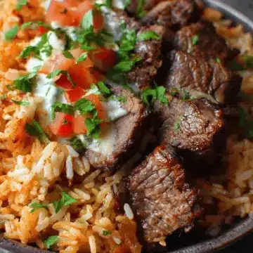 Steak & Queso Rice