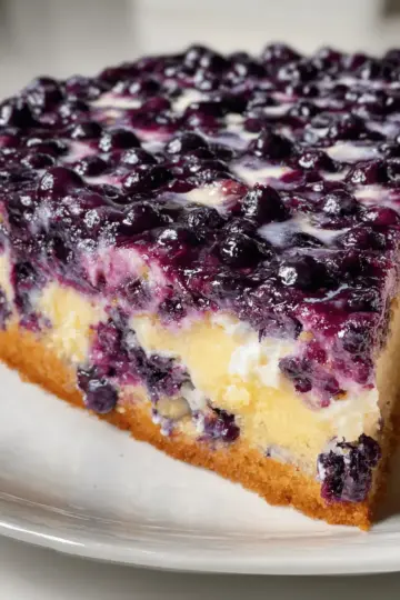 Nova Scotia Blueberry Cream Cake