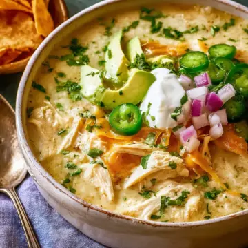 Green Chile Chicken Enchilada Soup