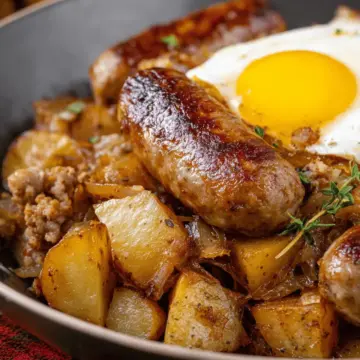 Ground Italian Sausage and Potatoes (Easy Comfort Food)