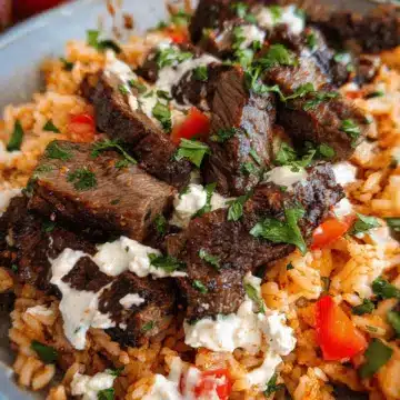 Steak & Queso Rice