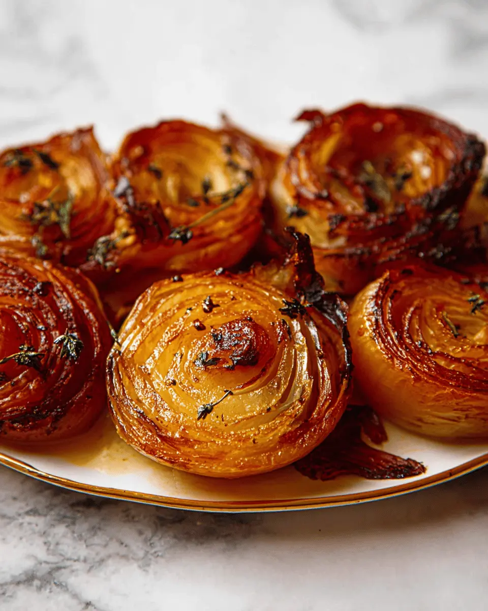 simple roasted onions