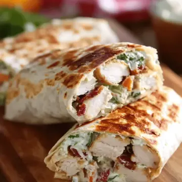 Crispy Chicken Bacon Ranch Wraps