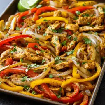 Sheet Pan Chicken Fajitas