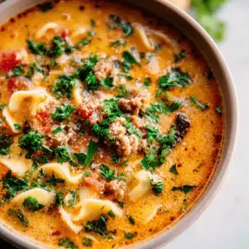 Italian Sausage Pasta Soup