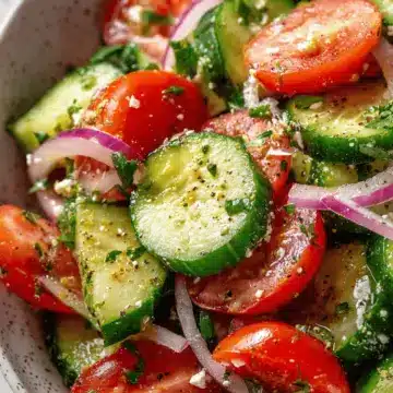 Cucumber and Tomato Salad