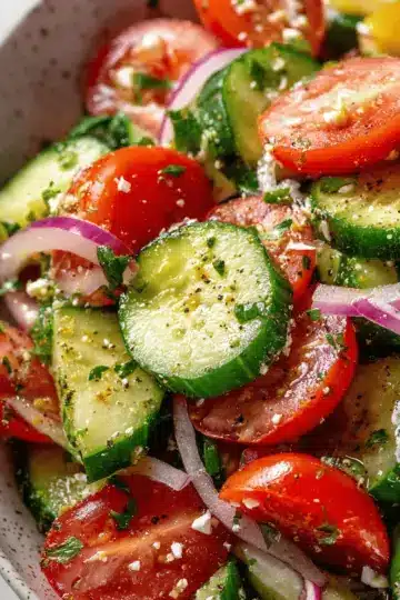 Cucumber and Tomato Salad