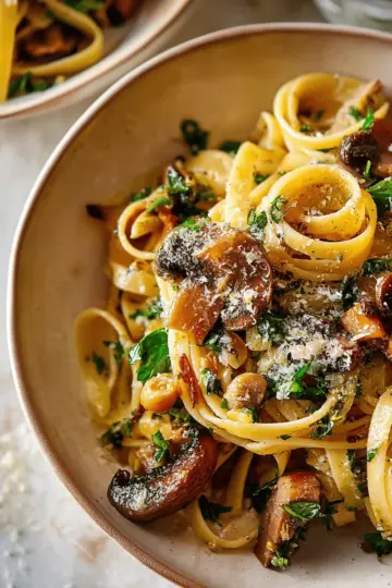 Mushroom Pasta