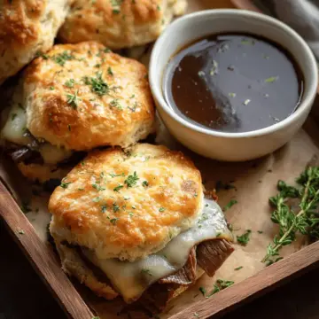 French Dip Biscuits