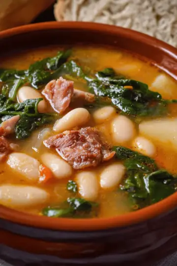 Cuban White Bean Soup (Caldo Gallego)