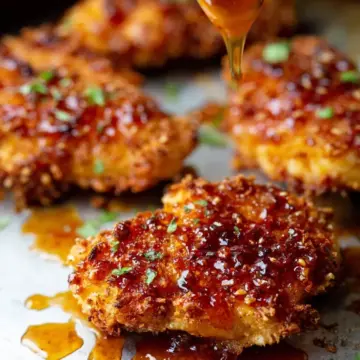Crispy Baked Hot Honey Chicken