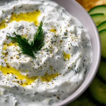Easy 5-Minute Tzatziki Sauce (Without Cucumber)