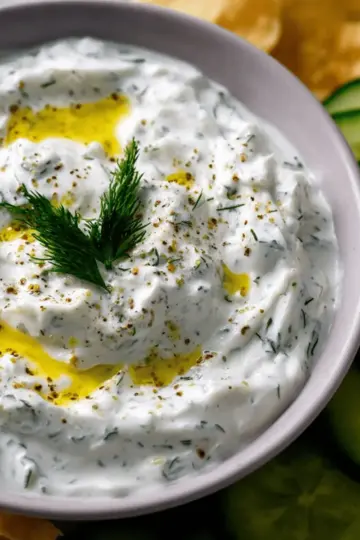 Easy 5-Minute Tzatziki Sauce (Without Cucumber)