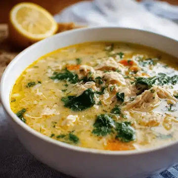 Lemon Chicken Soup (Avgolemono)