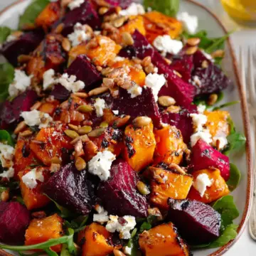 Roasted Beetroot & Pumpkin Salad