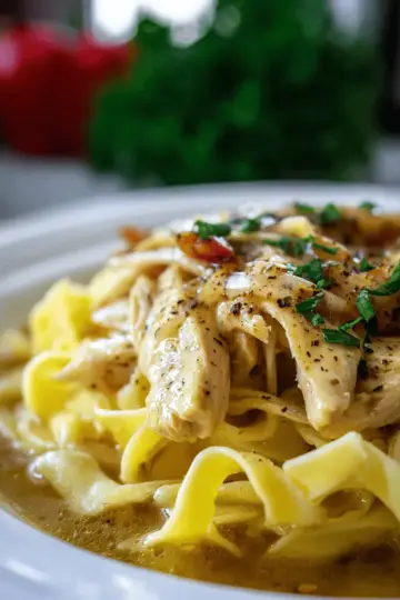 Amish Chicken & Noodles