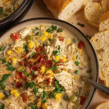 Crockpot Chicken Corn Chowder