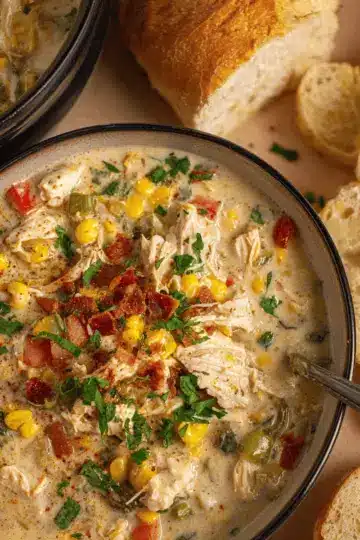 Crockpot Chicken Corn Chowder