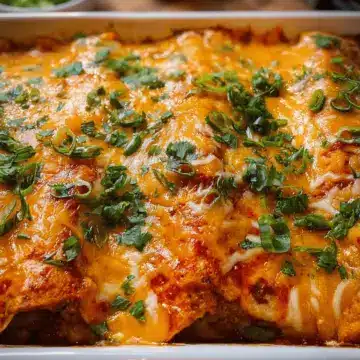 Easy & Cheesy Beef Enchiladas