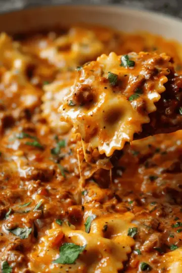 Creamy Lasagna Soup (1 pan 30 minute)