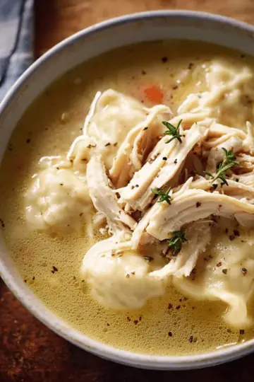 Old-Fashioned Southern Chicken and Dumplings