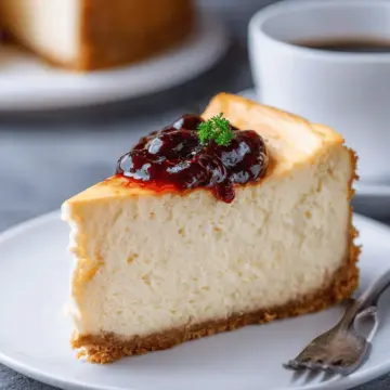 Classic New York Cheesecake