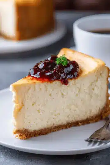 Classic New York Cheesecake