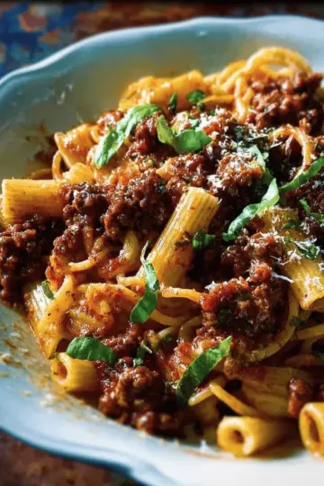 Beef Ragù Pasta