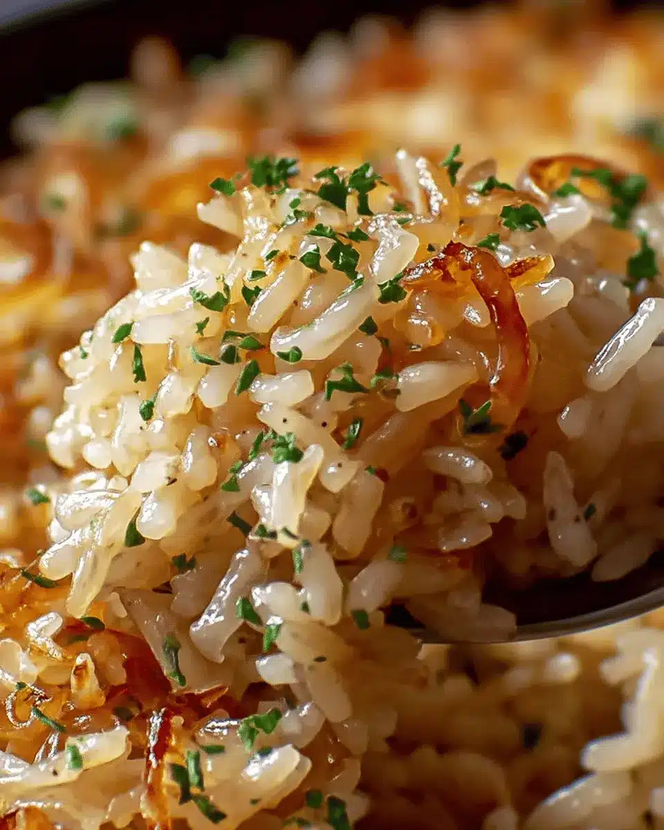 French Onion Butter Rice