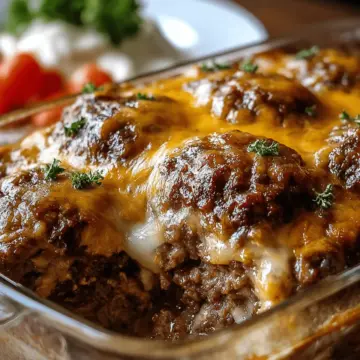 Amish Hamburger Steak Bake