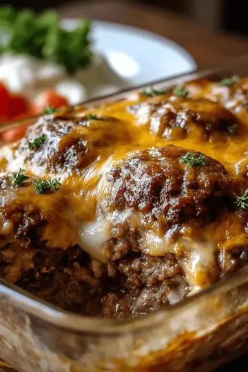 Amish Hamburger Steak Bake